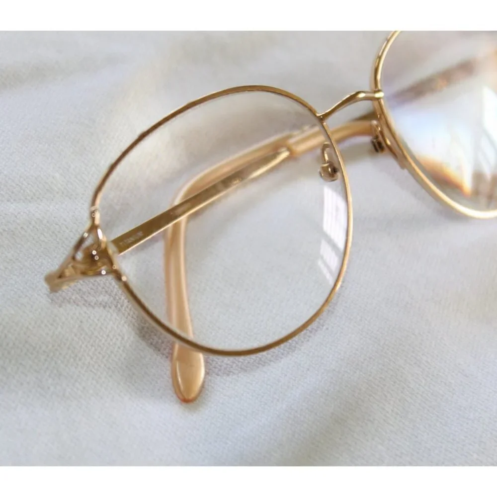 Charmant Eyeglasses Frame Allergy Free Titanium Golden frame 53/16
